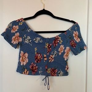 Flower Crop Top